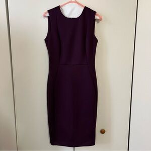 Calvin Klein Purple Sleeveless Dress
